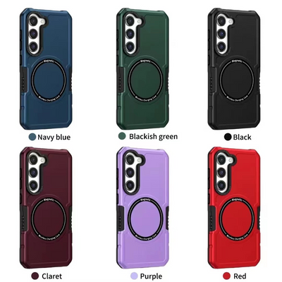 Factory Price Colors Mobile Back Cover TPU PC Shockproof Magnetic Case For iphone x xs max xr 11 pro max 12 13 14 pro max