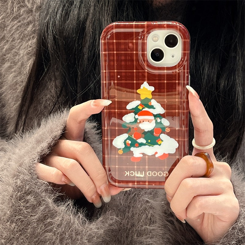 Phone case Christmas gift customize OEM/ODM mobile phone case Christmas phone case for iPhone 14 13 12 11