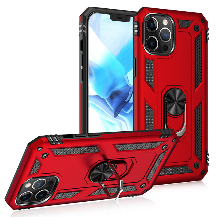 multifunction shockproof ring stand kickstand armor phone case for iphone 11 pro max