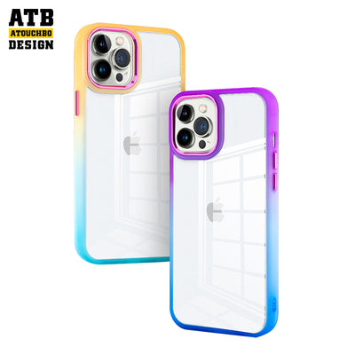 Atouchbo anti-shock designers mobile phone case colorful phone cover for iphone 11 12 13 14 pro max