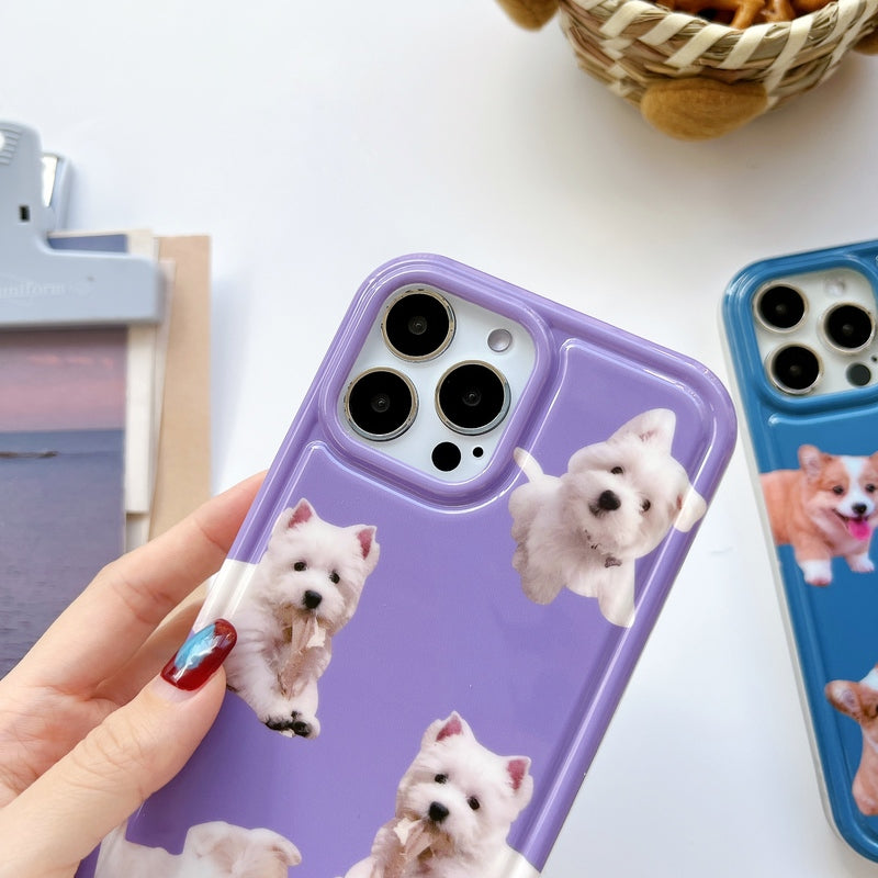 2023 New Arrivals Dog Pattern Shockproof Phone Case For Iphone 14 13 12 11 Mobile Case