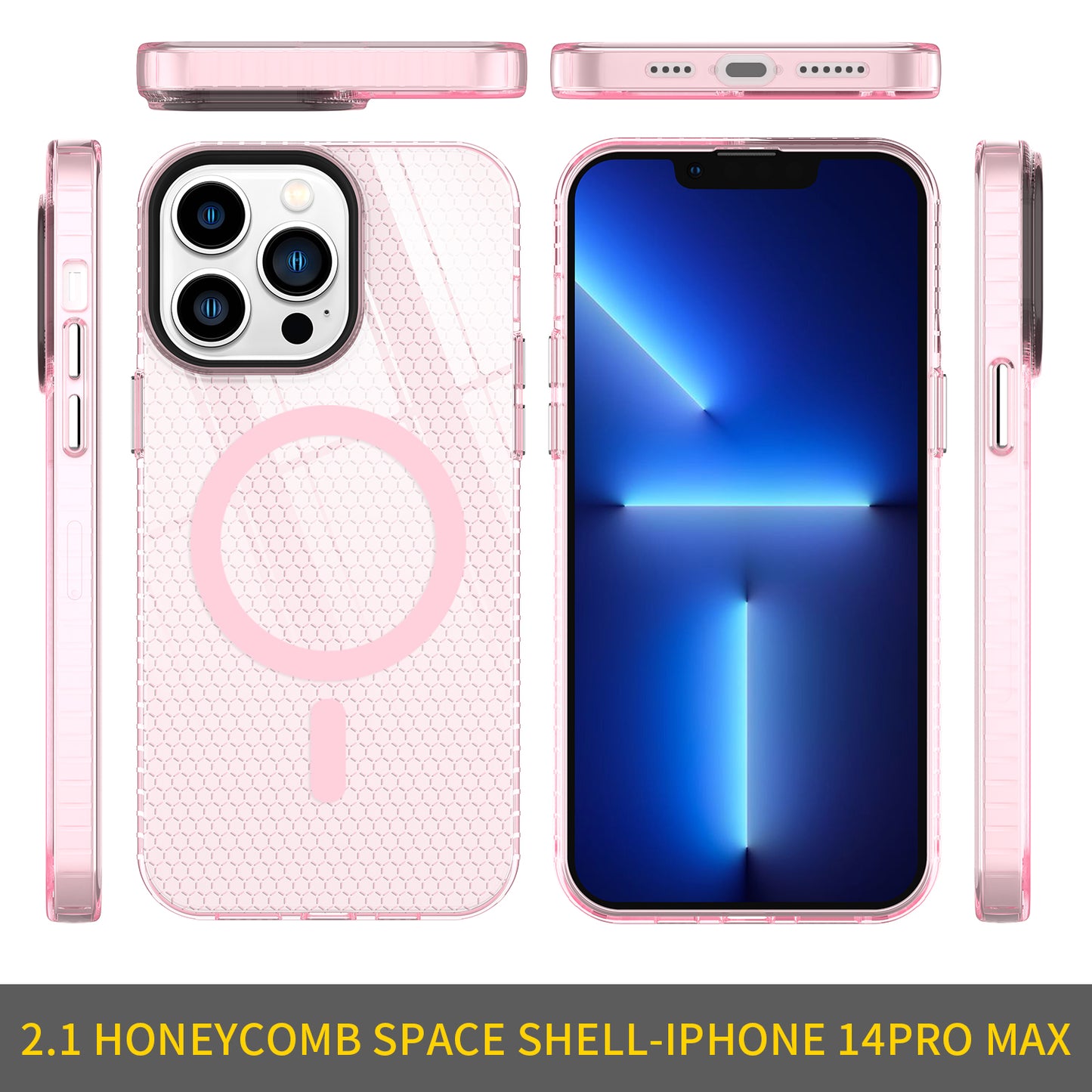 New Fashion Candy color phone cover Magnetic Wireless Charging Silicone case for iphone 14