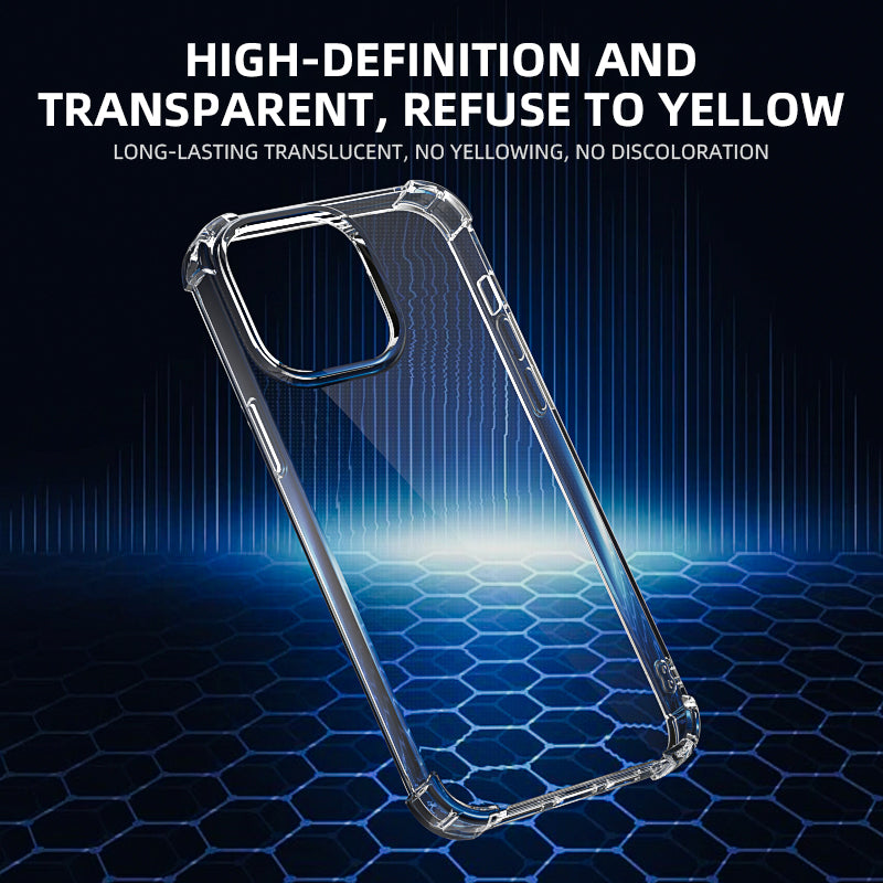 Luxury Design Thin Soft Case For iphone 12 iphone 13 pro Clear Cover For iphone 14 pro max Transparent Phone Case TPU Back Cover