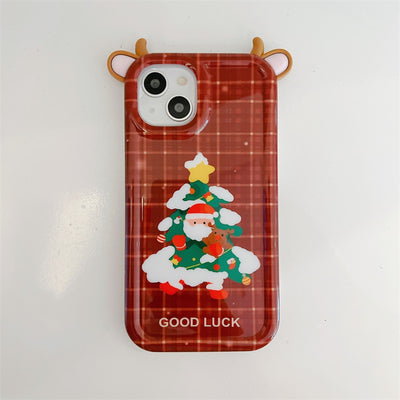 Phone case Christmas gift customize OEM/ODM mobile phone case Christmas phone case for iPhone 14 13 12 11