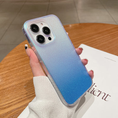 luxury new design phone case 14 pro Gypsophila gradient phone case for iphone 11 12 13 14  mobile cover