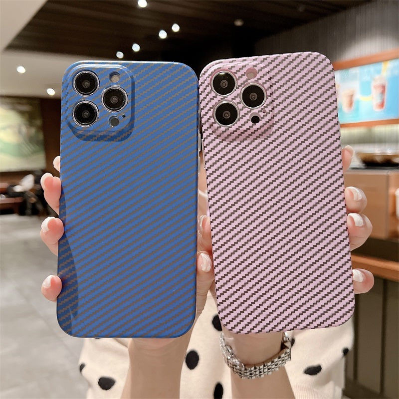 Carbon Fiber Pattern Design Tpu Material Shockproof Phone Cover Case For Iphone 11 12 13 14 Pro Max