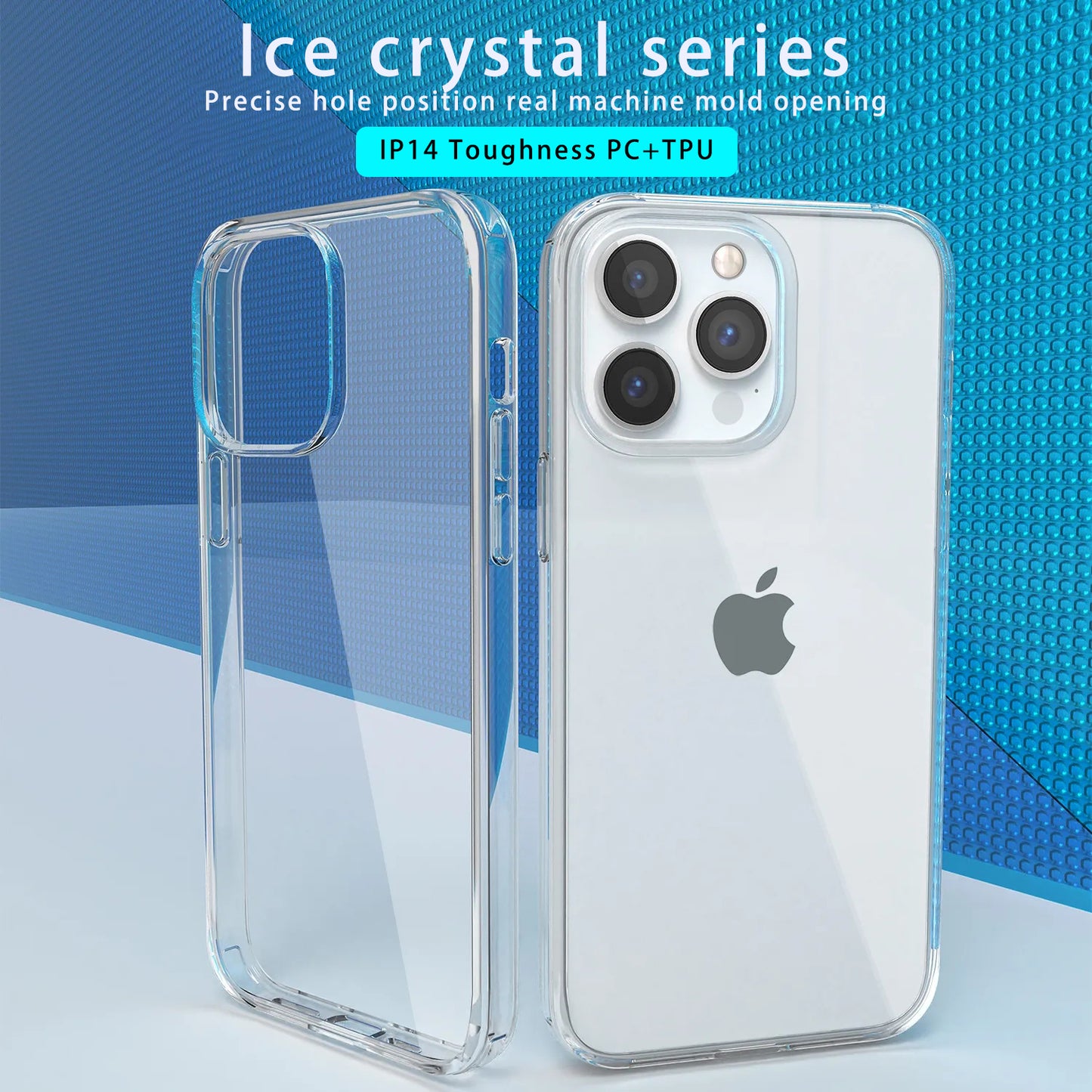 High Quality Shockproof Full Cover Case For iphone 11 iphone 11 pro max Clear Cover For iphone 12 Transparent Tpu Case