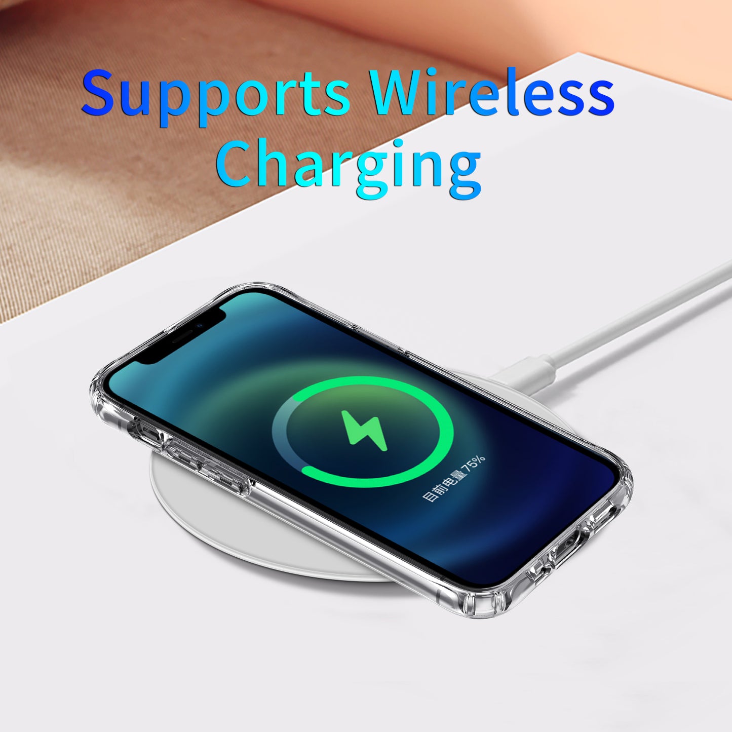 New Arrived Magnetic Clear Phone Case transparent wireless charging Magnetic Case for iphone 14 pro max