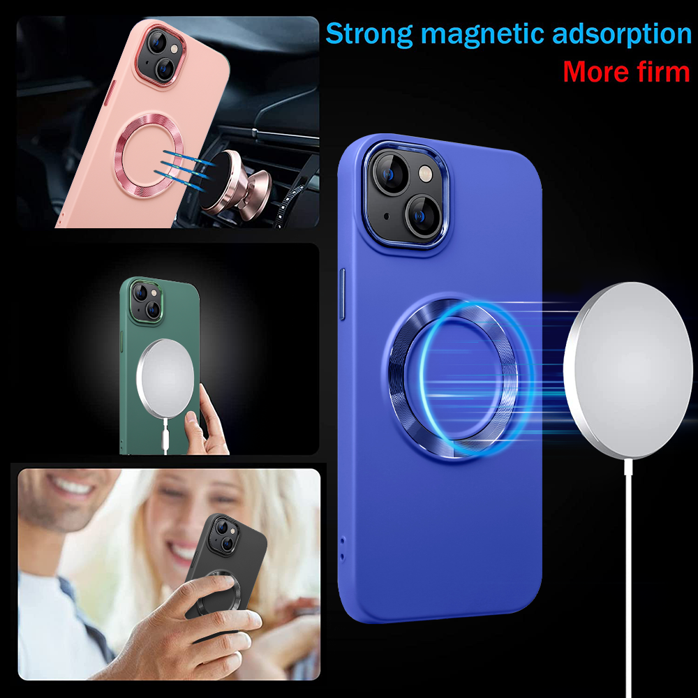 Used For Iphone 14 13 12 11 Pro Max Hot Sale Anti Falling Mobile Phone Case Magnetic Cell Phone Cover