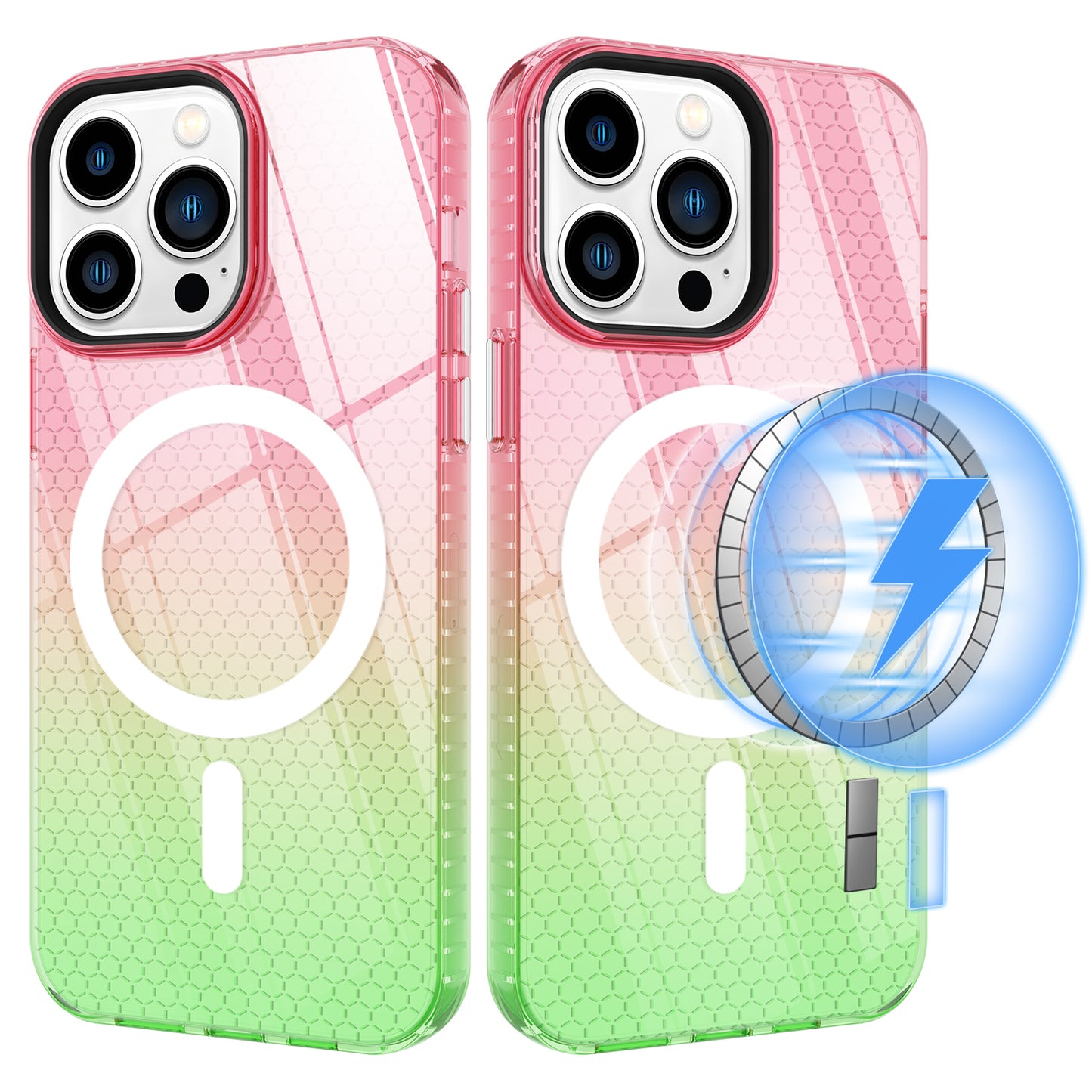 fashion design colorful case shockproof wireless charging phone case for iphone 11 max case