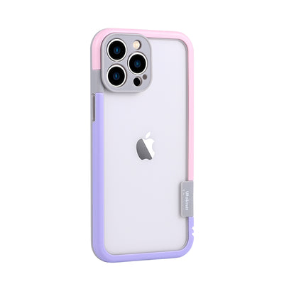 Hot Selling Luxury Two-Color Frame Phone Case For Iphone 11 12 13 14 Plus Pro Max Mobile Cover