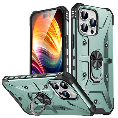 case for iphone 11 pro max shockproof tpu pc 360 protection ring hard phone case for iphone 11 pro max mini