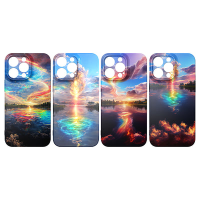 Art Abstract More design Phone Case for iPhone 12 13 Pro Max Case with Art Design Art Color Graffiti Phone Case