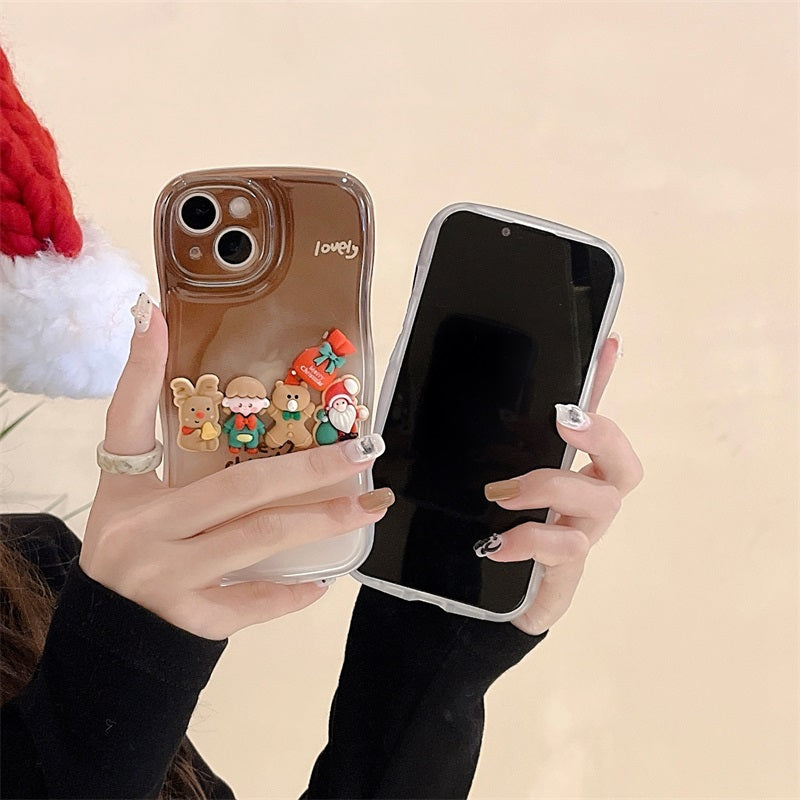 Christmas customize OEM/ODM tpu mobile phone case Christmas phone case for iPhone 14 13 12 11