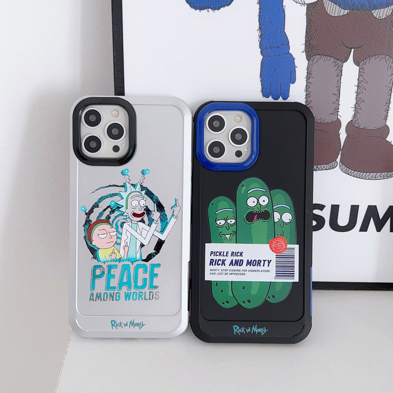 Fashion Designer Cute Astronauts Cartoon Print Hybrid Phone Case For Iphone 14 13 11 12 Pro Max