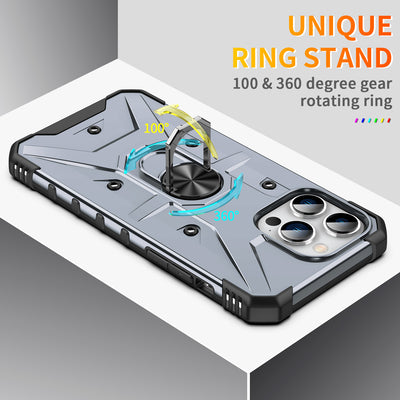 case for iphone 11 pro max shockproof tpu pc 360 protection ring hard phone case for iphone 11 pro max mini