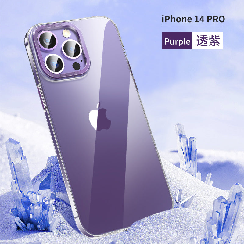 New Camera Protect Thin Square Case For iphone 13 iphone 14 pro max Clear Cover for iphone 14 pro Soft Transparent Pc Tpu Case