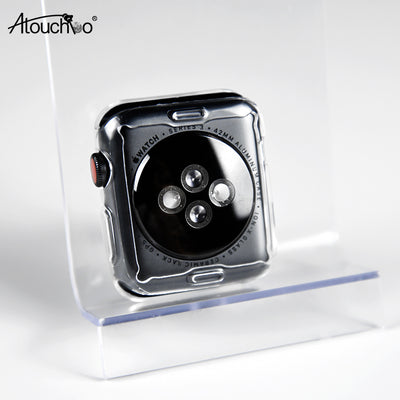 Shockproof Anti Burst Crystal TPU Case for Apple Watch Cover Case