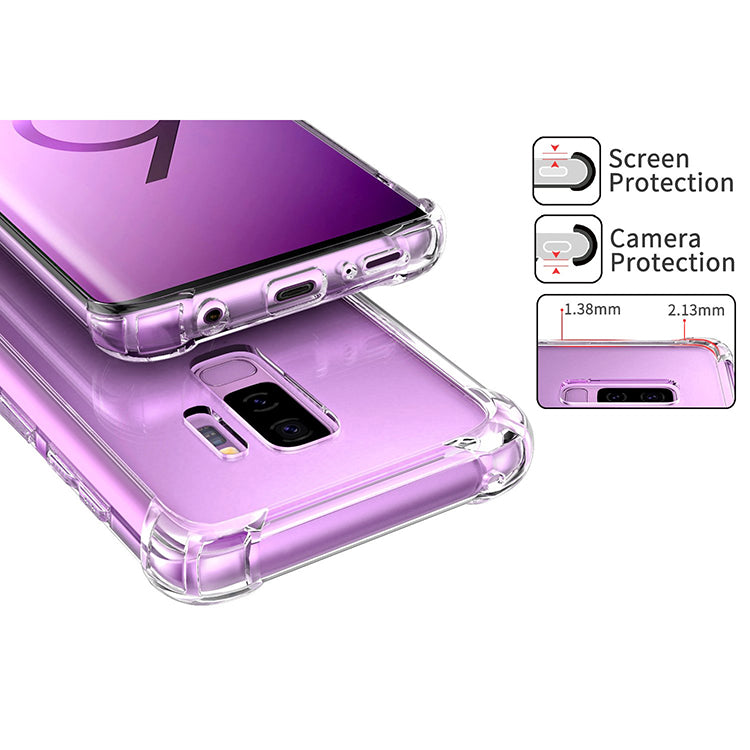 Crystal Clear Phone Cover Designed for Samsung Galaxy S9 Plus Case