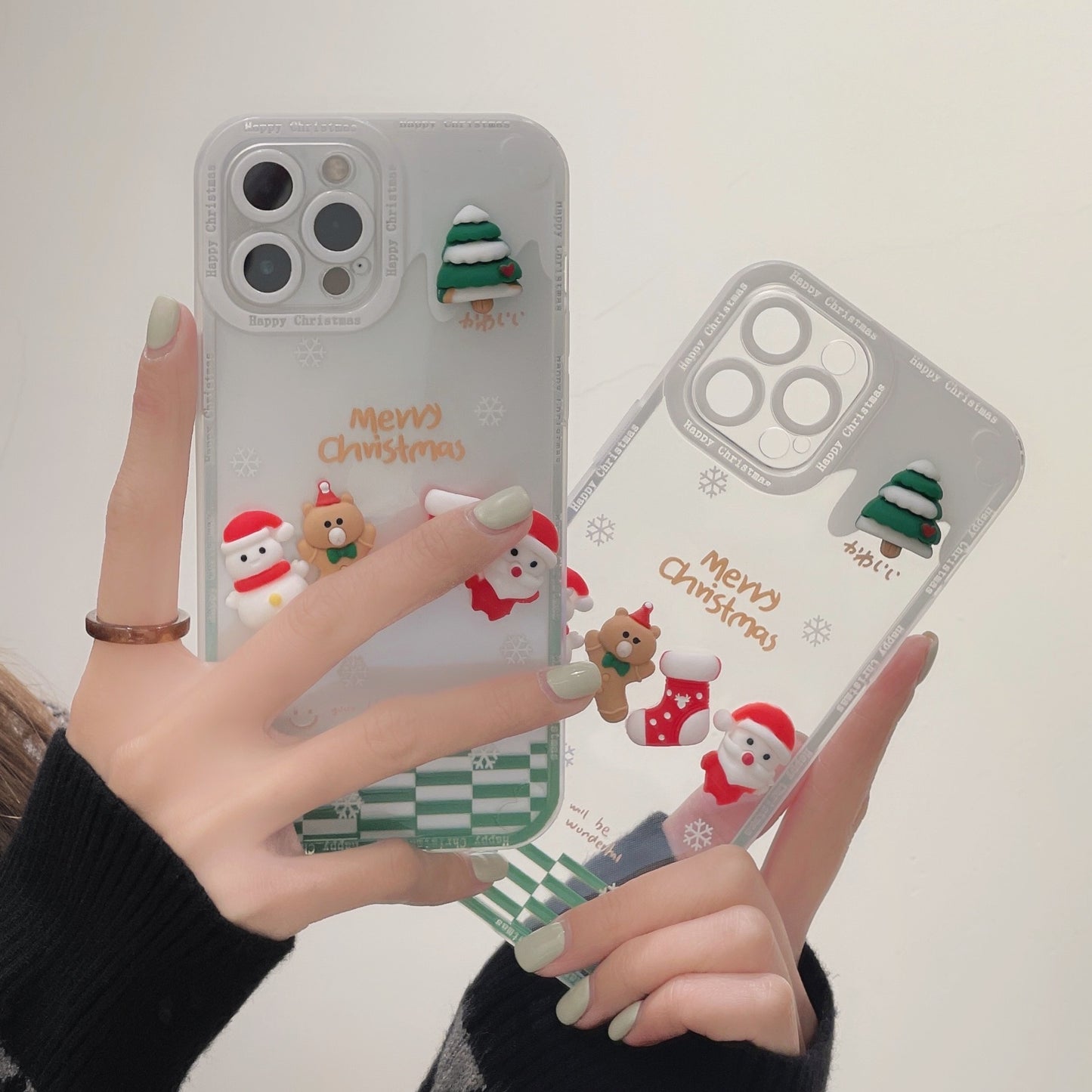 Customize OEM/ODM tpu Christmas mobile phone case Christmas phone case for iPhone 14 13 12 11