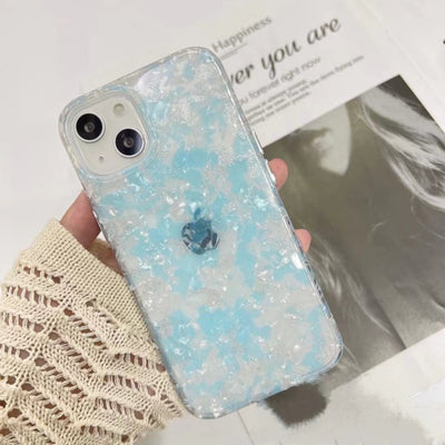 New fashion Shiny flashing shining phone case Shockproof Transparent Clear phone case for iphone 14