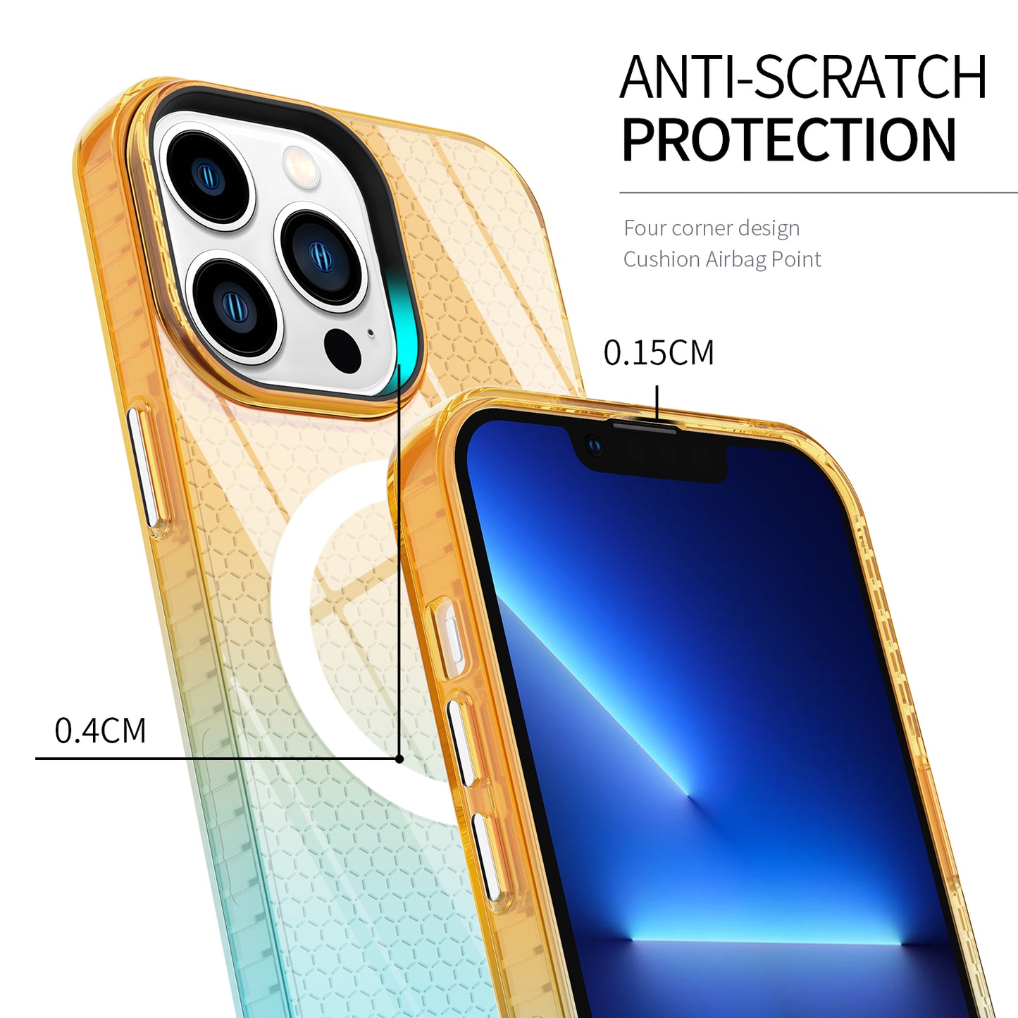 clear anti-yellow electro magsafing shockproof camera protector phone case for iphone 11 pro max