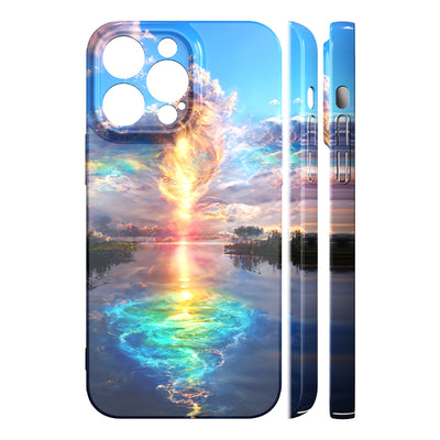 Art Abstract More design Phone Case for iPhone 12 13 Pro Max Case with Art Design Art Color Graffiti Phone Case