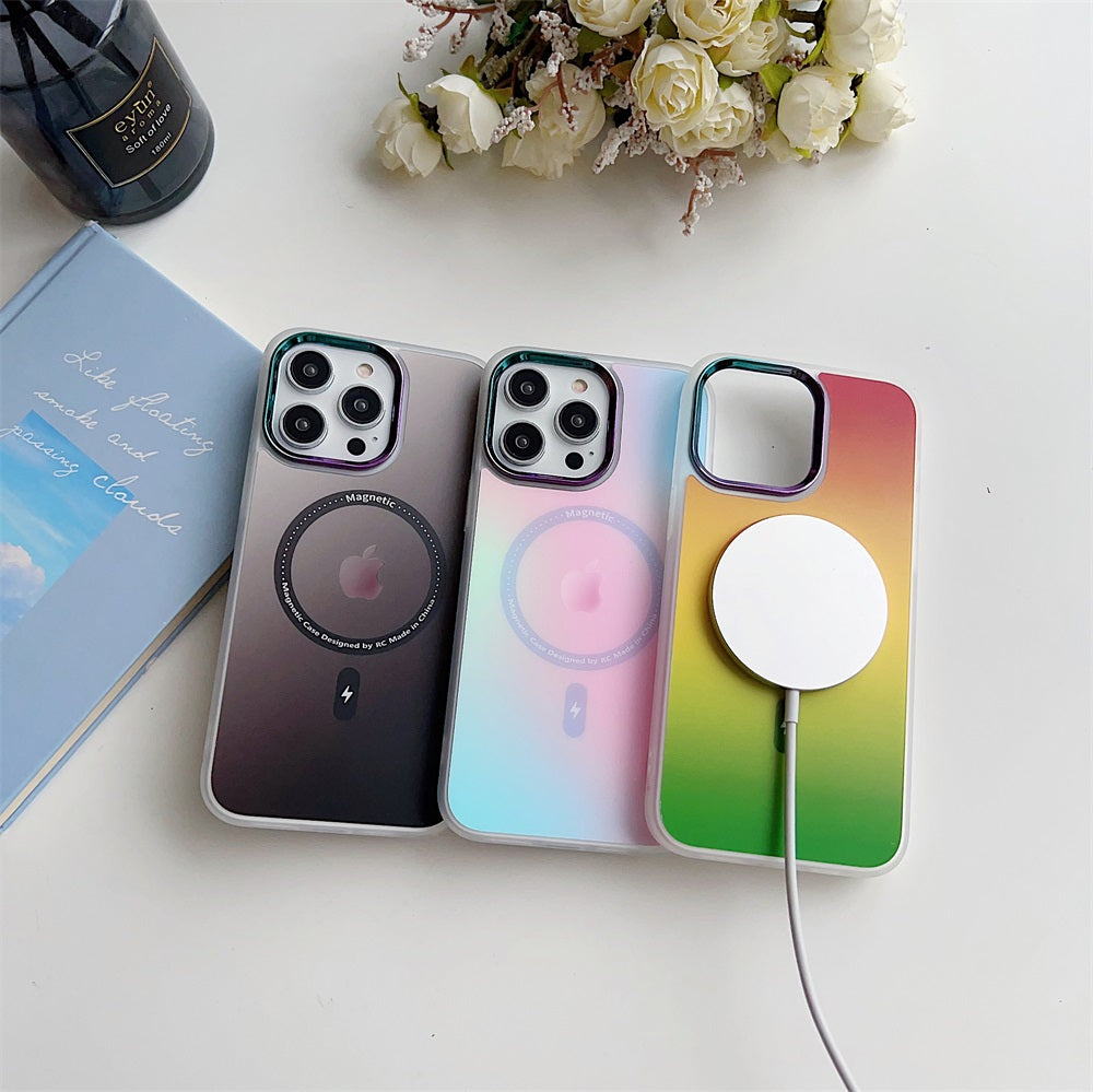 New magsafing phone case for iphone 12 13 pro max phone case with magnetic