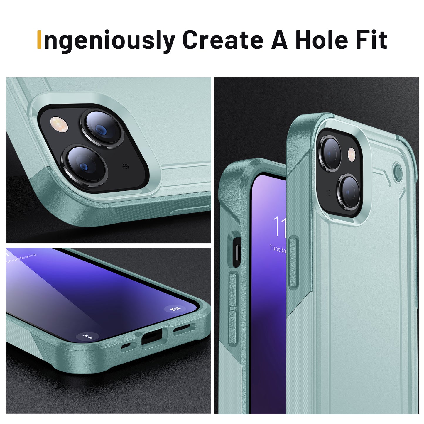 Custom Full Protective Matte Fit Soft Case For iphone 11 Pro max SAM S23 PLUS Waterproof Anti Drop Bumper Pc Tpu Case