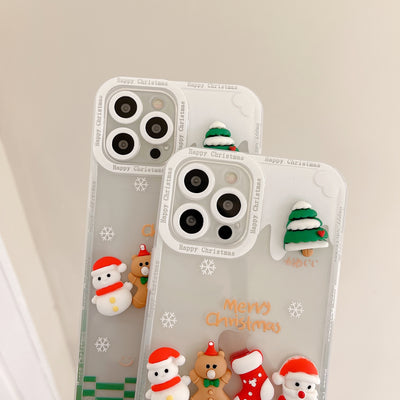 Customize OEM/ODM tpu Christmas mobile phone case Christmas phone case for iPhone 14 13 12 11