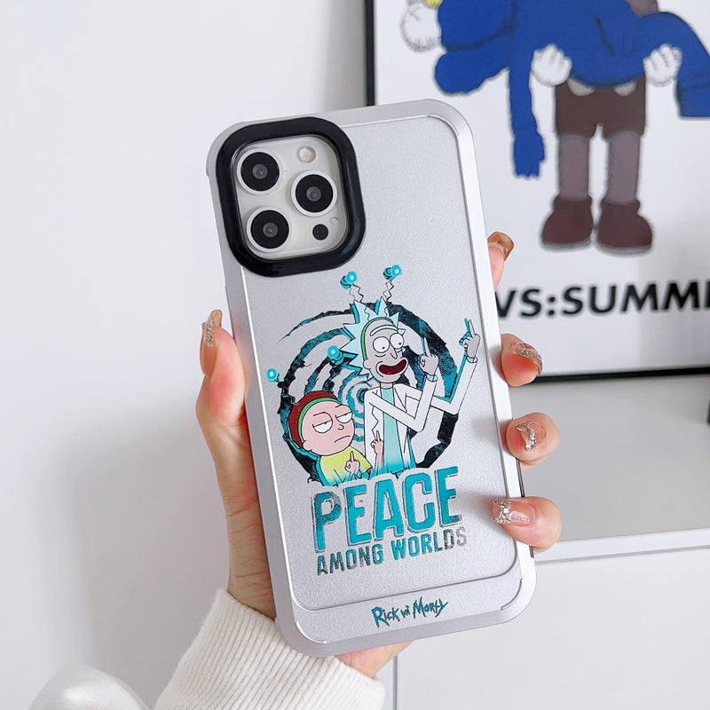 Fashion Designer Cute Astronauts Cartoon Print Hybrid Phone Case For Iphone 14 13 11 12 Pro Max