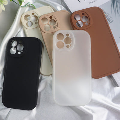 new products silicone mobile case solid color Shockproof cell phone case for iphone 14 pro