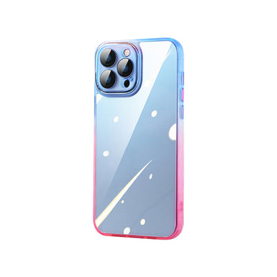 Factory Wholesale High Quality Eagle Eye Diamond Border colorful  Series Gradient Magic Color Phone Case